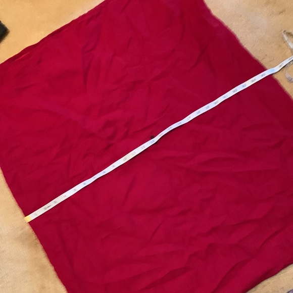 NWOT Ferrari Red Drawstring Dust Bag - Picture 5 of 6